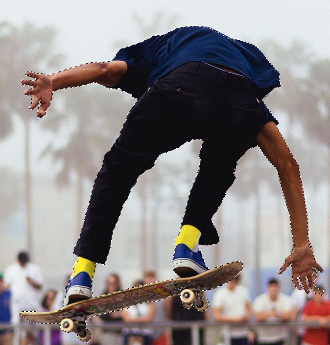 02 - Initial Selection Made In Photoshop