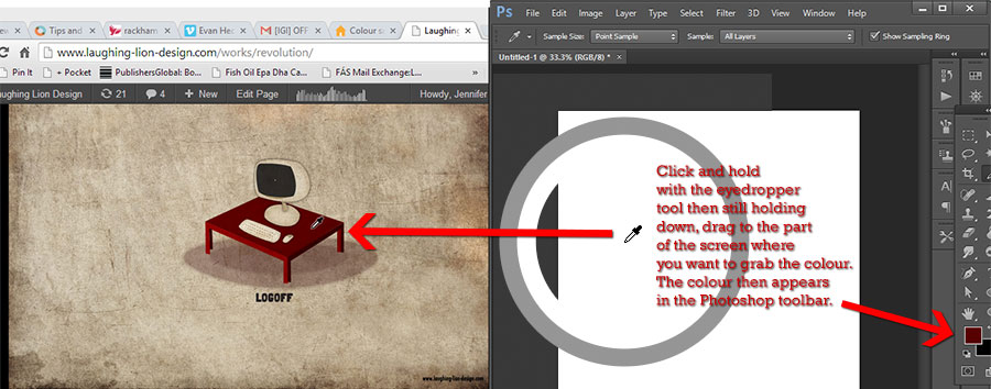 Eyedropper Tool, Photoshop Bootcamp