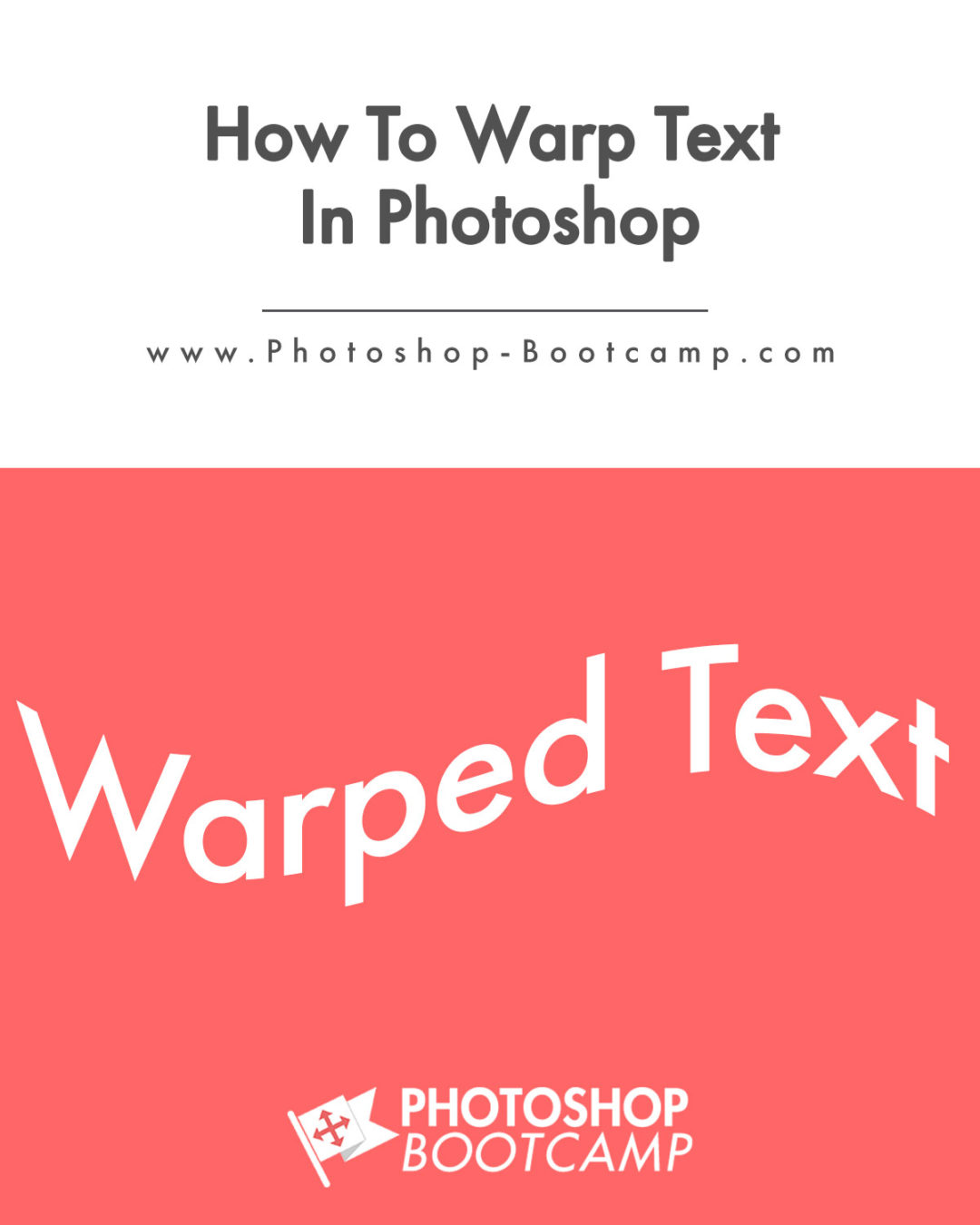 How To Create Warped Text In Photoshop